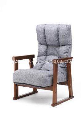 Light Grey Regenerate Sponge Folding Single Sofa Arm Chair