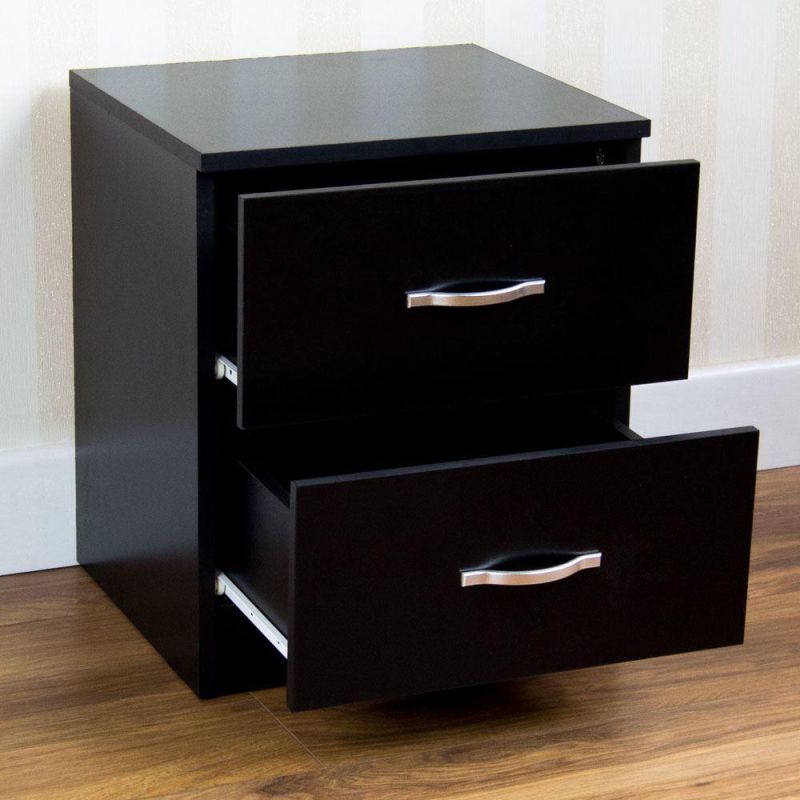 Two Drawers Chest for Bedside Table in Bedroom Furniture