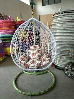 Wholesale Modern Hotel Garden Leisure Chair Home Rattan Baby Bouncers Garden Wicker Relax Swing Hanging Chair