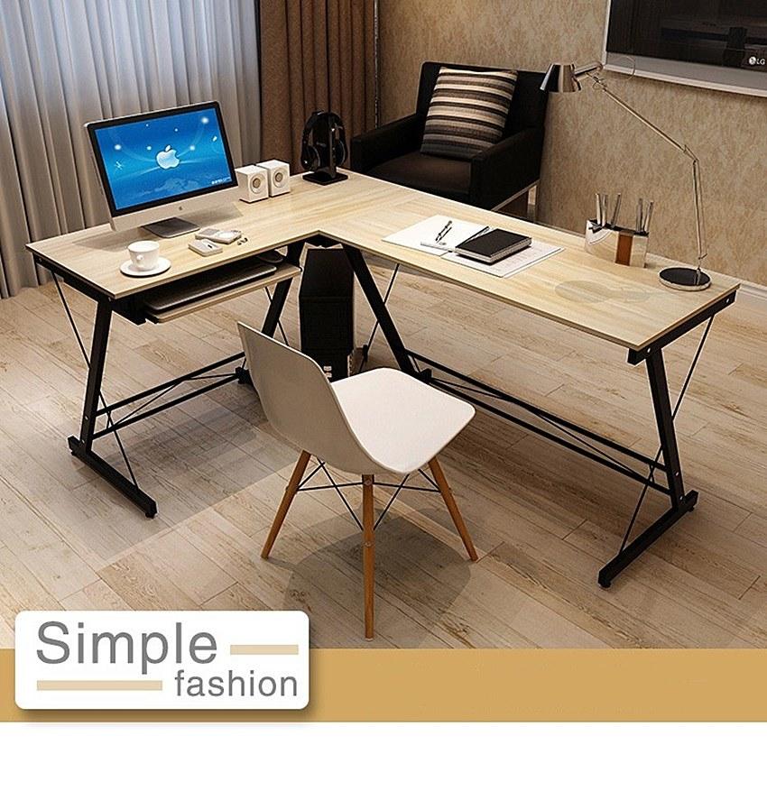 Modern Minimalist Double Table Corner Desk High-End Furniture 0315-2