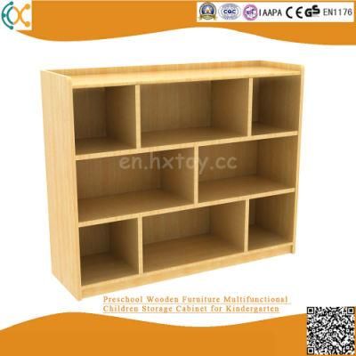 Preschool Wooden Furniture Multifunctional Children Storage Cabinet for Kindergarten