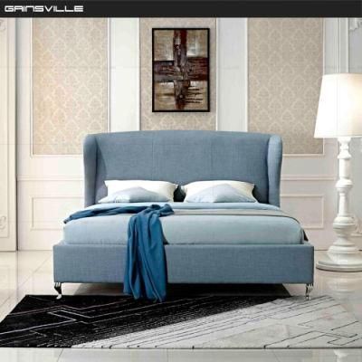 Middle East Stainless Metal Frame Modern King Size Home Furniture Double King Bed