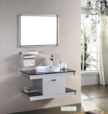 Bathroom Furniture Stainless Steel Modern Cabinet Vanity