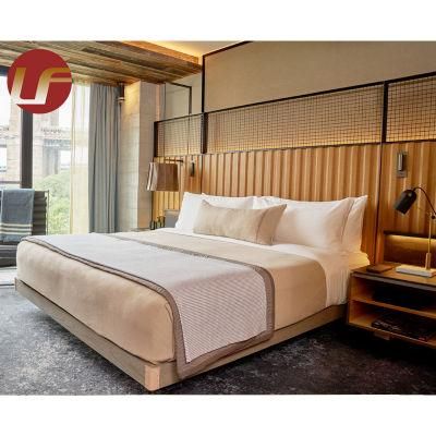 Factory Custom 5 Star Holiday Inn Hotel Room Interior Furnitures Solid Wood