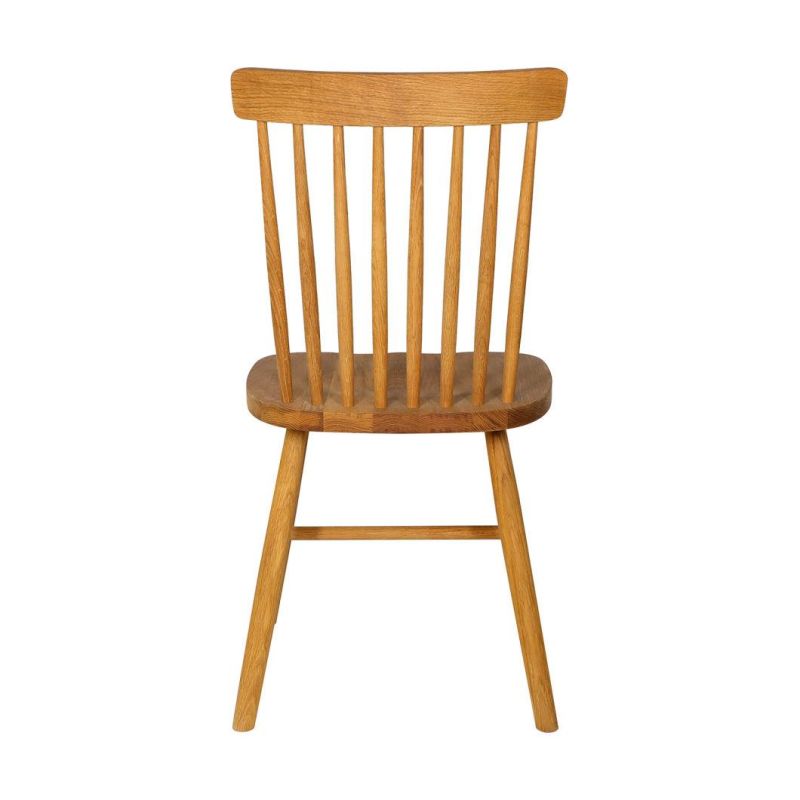 Restaurant Oil Solid Wood Windsor Dining Chair