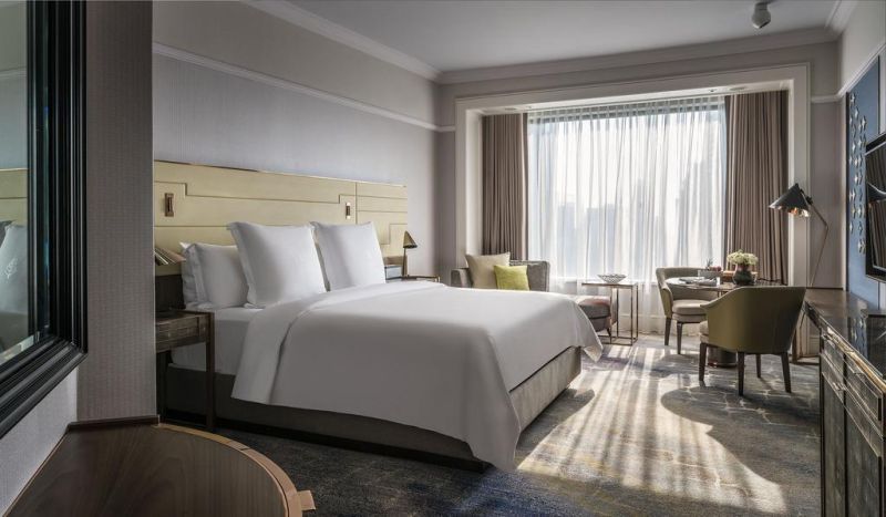 Custom Hotel Bedroom Furniture with Hospitality Furnishing Set