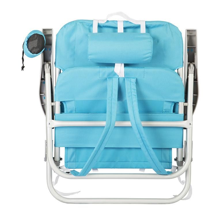 Outdoor Comfortable Portable Aluminum Camping Beach Folding Travel Chair