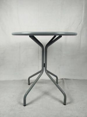 Commercial Outdoor Bistro Restaurant Table Modern Aluminum Cafe Furniture