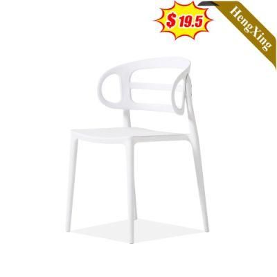 2021 Hot Sale Modern Furniture Outdoor Restaurant Stackable Plastic Dining Chair