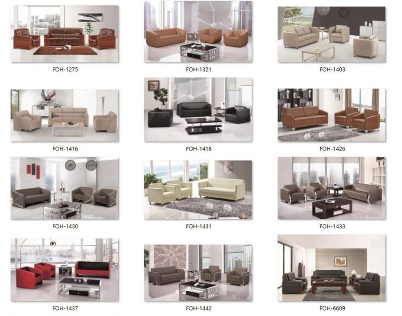 Modern Design Contemporary Sofa High Quality Leather Sofa Set