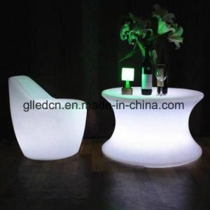 Outdoor LED Pub Table Set Party Gun Nightclub Table for Event