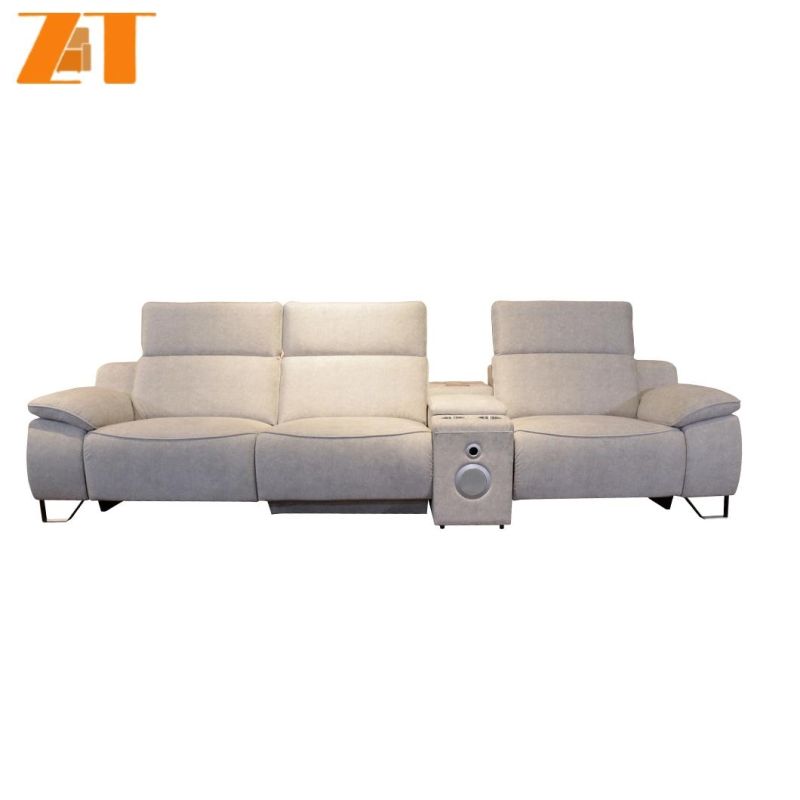 Zhengtian Factory Hot Selling Customized Fabric Leather Sofa