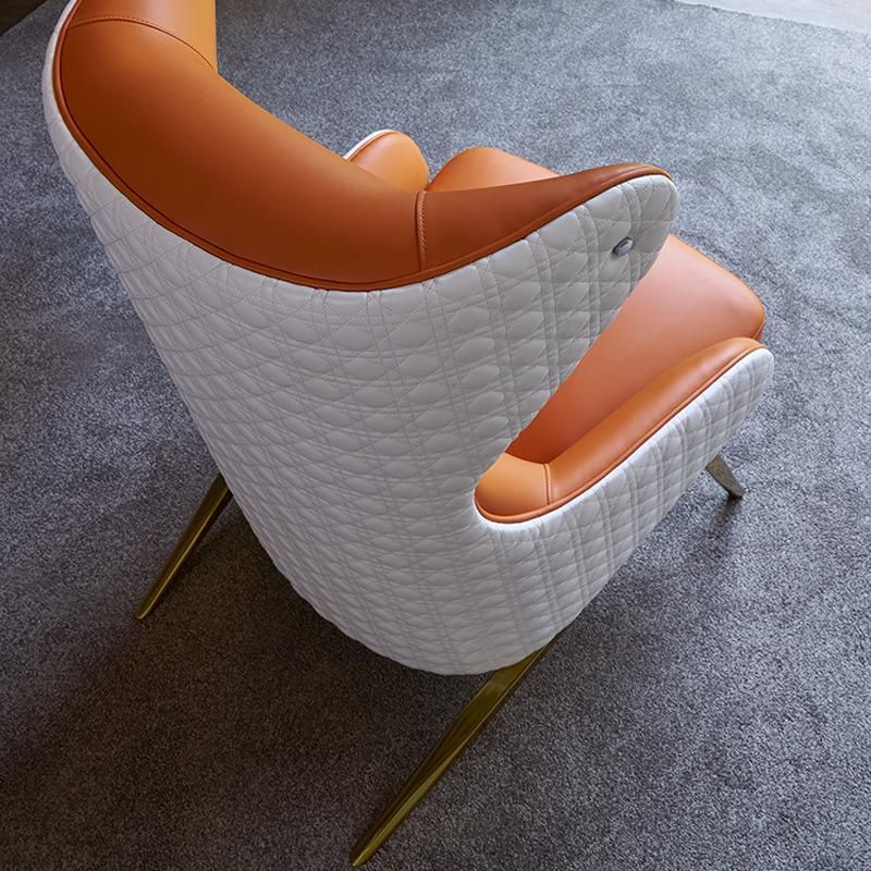 Zode Modern Home/Living Room/Office Furniture Italy Light Luxury Postmodern Design High Back Lounge Chair