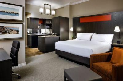 3 Star Cheap Hotel MDF Melamine King Bedroom Set Furniture