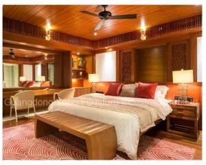 Modern Hotel Bedroom Furniture Set with Teak Furnishing Set (YB-S811-1)