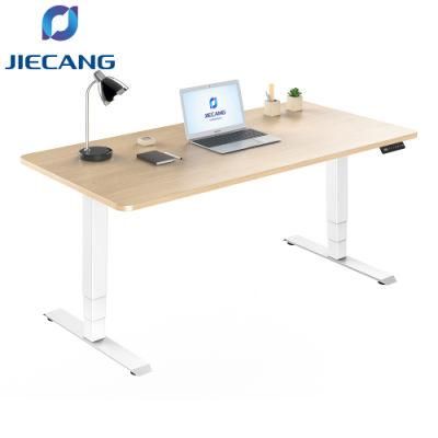 Power Coated Modern Design Office Furniture Jc35th3-a 2 Legs Desk