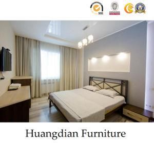 5 Star Luxury Hotel Suite Wooden Hotel Bedroom Furniture (HD420)