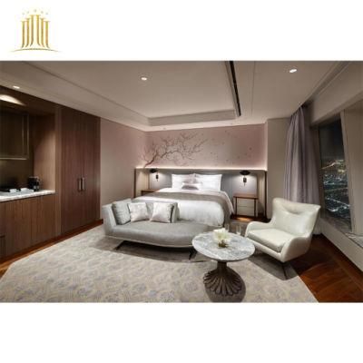 2022 Modern Furniture Supplier Complete 5 Star Hotel Wooden Furniture Bedroom Sets