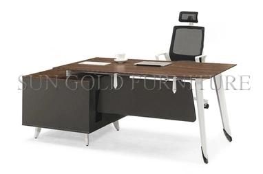 Modern Particle Board Office Desk Sun Gold Furniture (SZ-OD083)