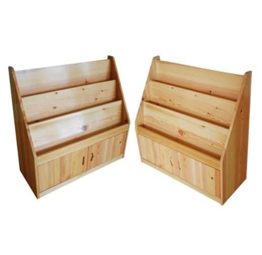 Modern Wood School Furniture Bookcase Shelf 3 Layer Storage Rack