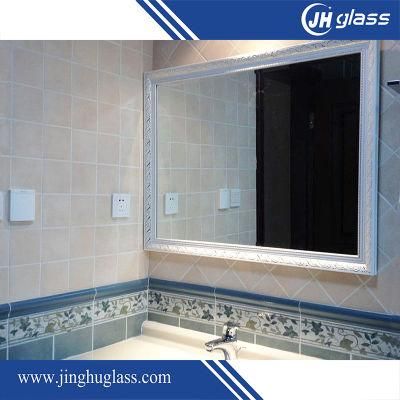 Double Coated Back Painting Clear Mirror for Bathroom
