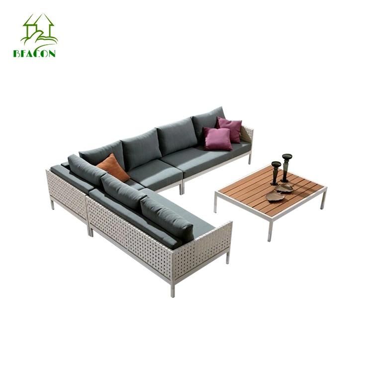 Outdoor Garden Modern Patio Home Cube Lounge Sofa Set