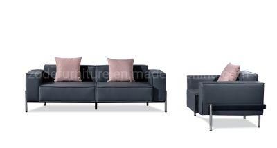 Zode Home Office Living Room Furniture Europe Modern Italian Style Sectional Lounge Furniture Office Leather Sofa Set
