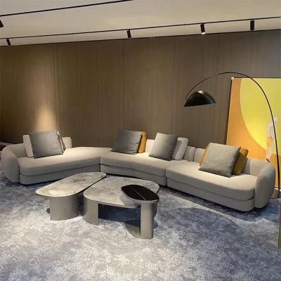Modern Design Fabric Sofa Wooden Frame Home Living Room Furniture