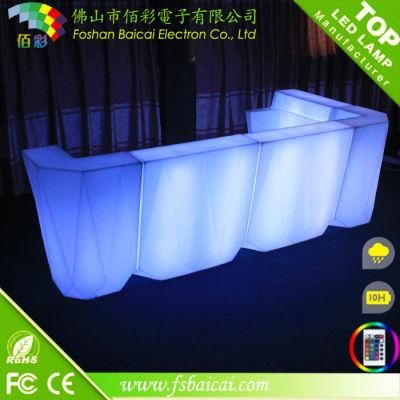 Glowing Table LED Furniture LED Bar Counter