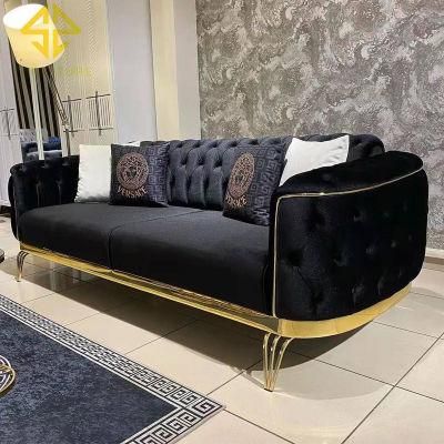 Factory Wholesale Comfortable Simple Design Italian Luxury Modern Modular Sofa Living Room Home Furniture