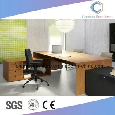 Foshan Luxury Office Table Modern Wooden Furniture Computer Desk (CAS-MD1811)