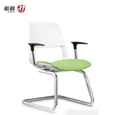 Office Bow Chair Modern Design Plastic Stackable Training Center Chairs