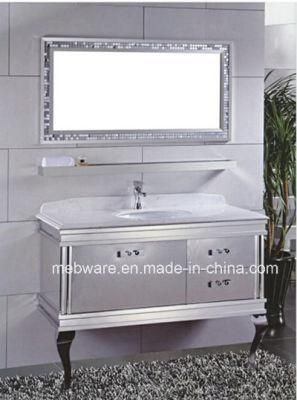 Stainless Steel Bathroom Cabinet Unit Sink Vanity Sanitary Ware