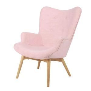 Modern Single Wooden Fabric Leisure Home Hotel Office Furniture Bedroom Living Room High Back Recliner Sofa