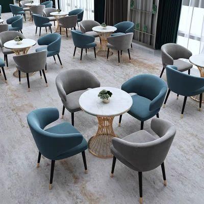Restaurant Style Modern Marble Round Table for Coffee Shop