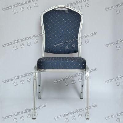 Foshan Wholesale Blue Aluminium Hotel Banquet Chair Yc-Zl07