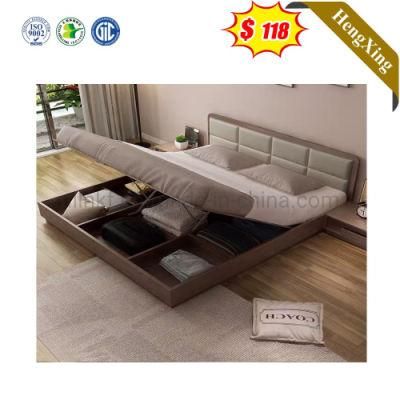 Square Non-Adjustable Modern King Bed with CE Certification