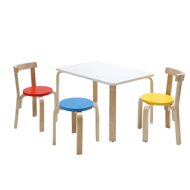 Kindergarten School Furniture Kid Table Wooden Child Chiars Children Furniture Sets