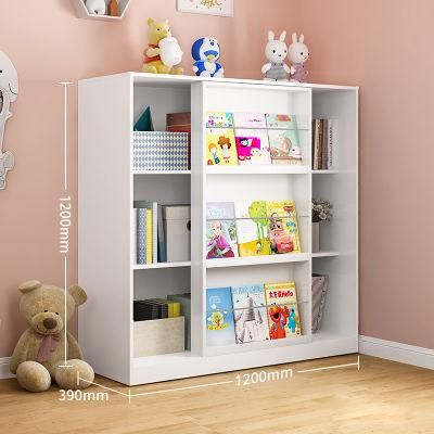 Kids Book Rack Bookshelf Children&prime;s Locker Bookcases Toys Storage Holders Children Cabinets