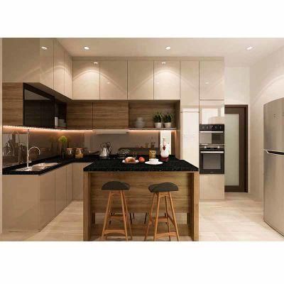 Home Designs Factory Kitchen Cabinets Wood Kitchen Furniture