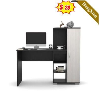 Factory Customized High Quality Wooden Office Furniture School Computer Table with Storage Cabinet
