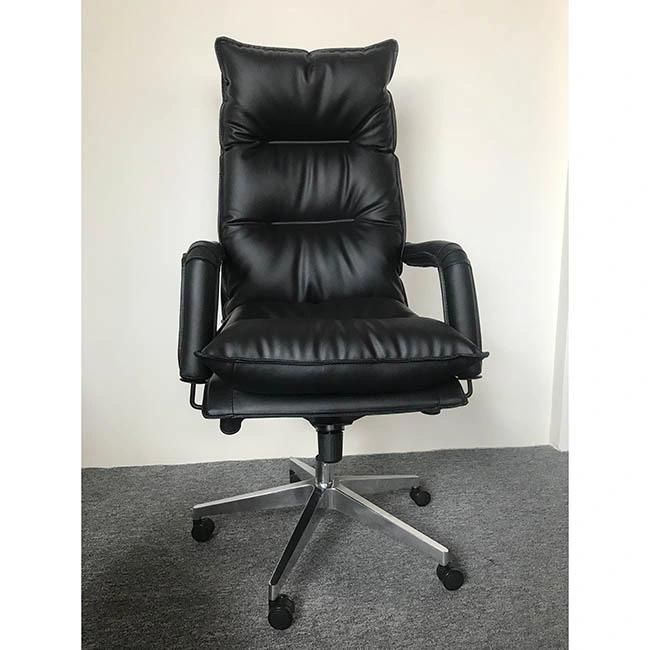 (SZ-OCT01) New Design PU Leather Black Office Furniture Executive Chair Soft Lift Office Chair