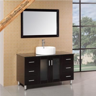 Hot Sell USA Style White Painted Bathroom Vanity Furniture