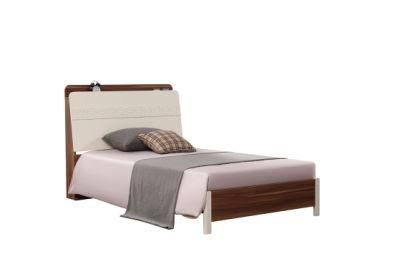 Bedroom Furniture Hot Sale Single Room Multi-Functional Headboard Single Bed
