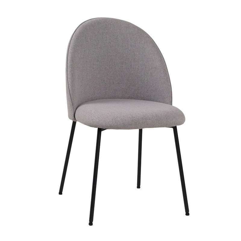 2022 New Design Product Home Furniture Leisure Modern Soft Cushion Fabric Dining Chair