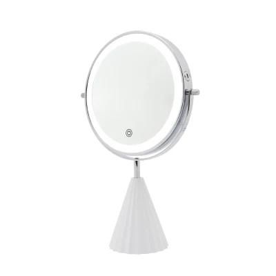 360 Rotation 1X/10X Magnifying Table Makeup Vanity LED Mirror