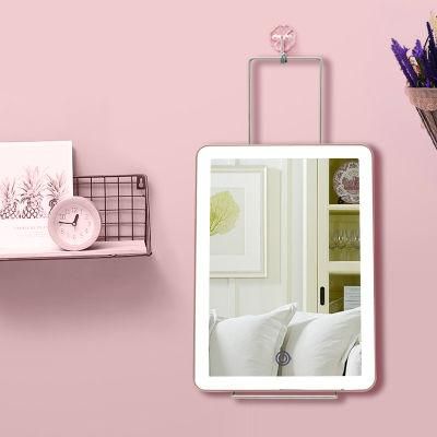 Wall Hanging with Holder Vanity LED Light Makeup Mirror