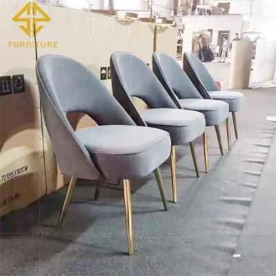 Hotel Furniture Event Golden Metal Banquet Wedding Chair Hotel Chair