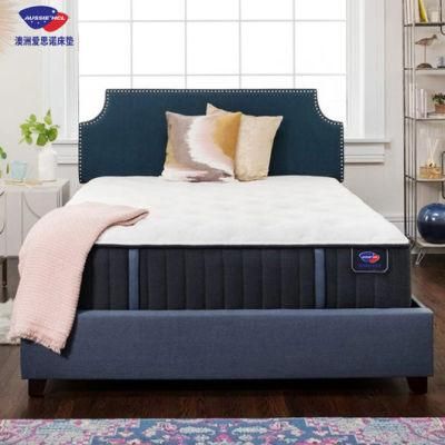 The Best Factory Aussie Pressure Relieve Cool Sleep Hybrid Mattresses with Memory Foam Individual Coil Mattress Roll in a Box Medium Firm