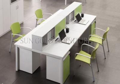 4 Seats Open Modern White Office Workstation Partition (SZ-WS54)